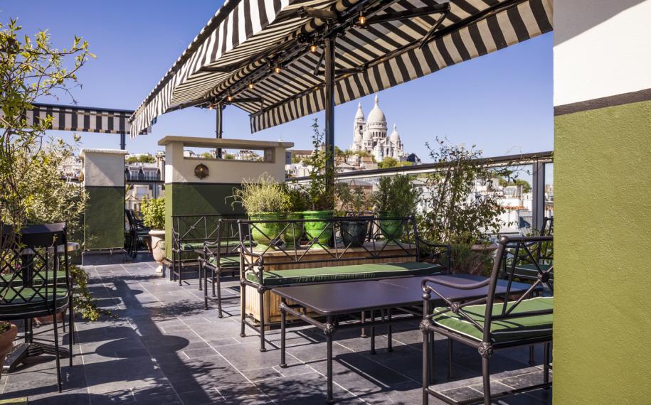 hotel rochechouart bar sur le toit paris