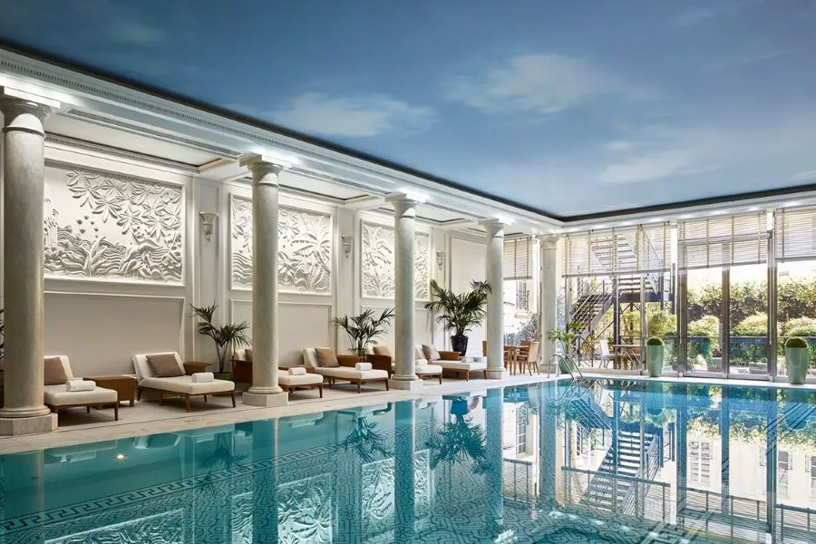 spa shangri la piscine