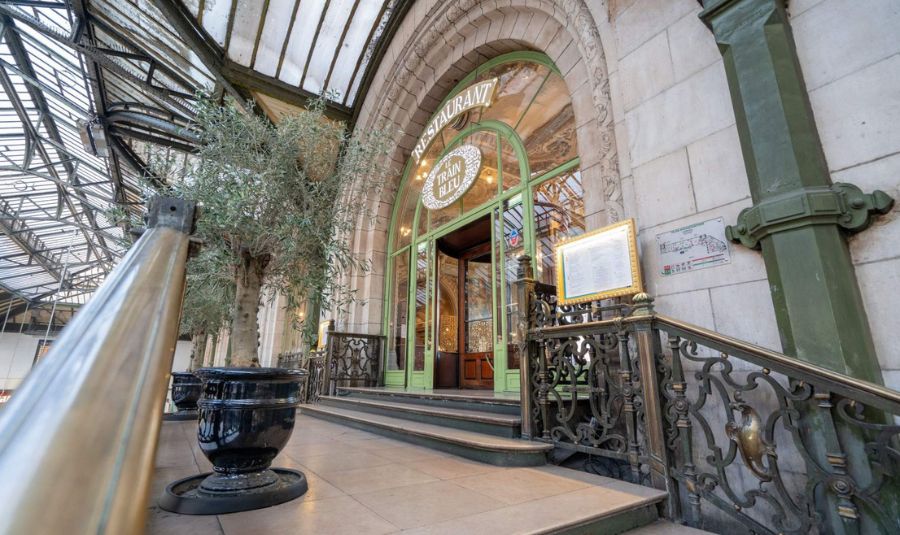 le train bleu